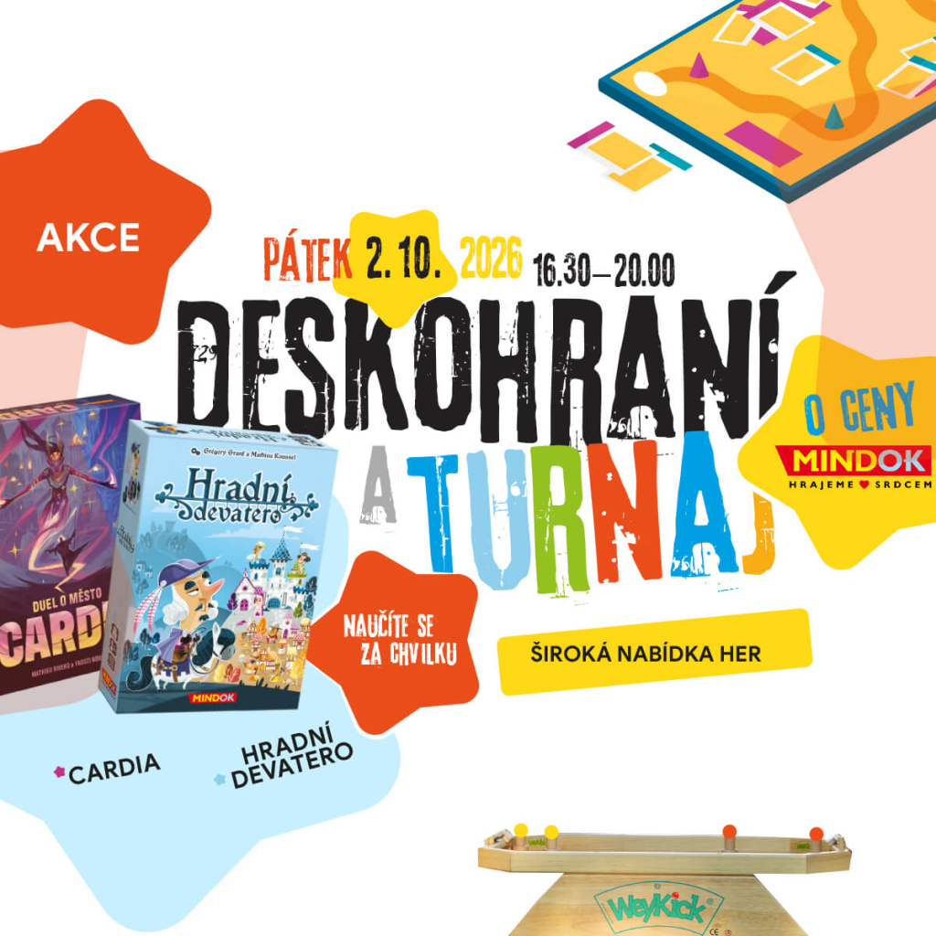 AKCE – TURNAJ – Deskohraní říjen