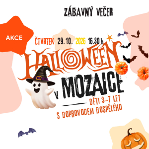 AKCE A – Halloweenský večer pro nejmenší s doprovodem