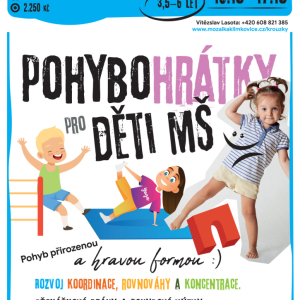 kroužek Pohybohrátky pro děti z MŠ